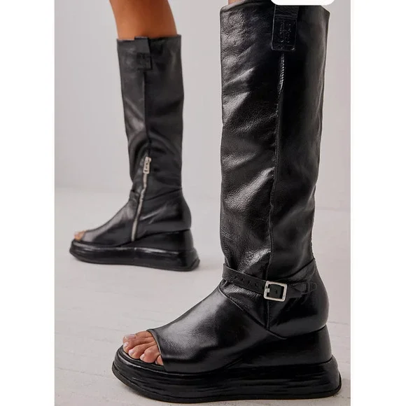 A.S.98 Helix Hybrid Boots Free People 38 NEW - Picture 2 of 7